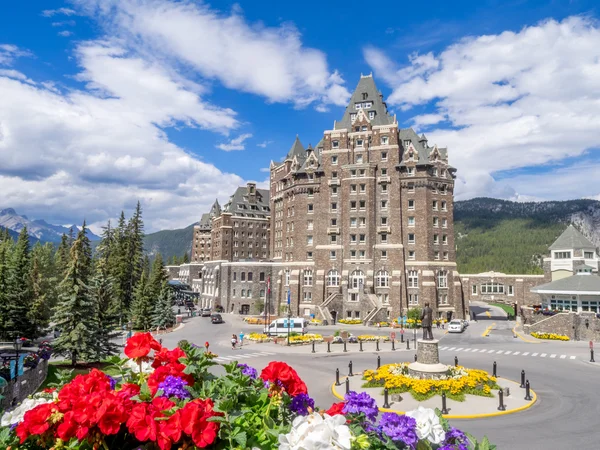 El Hotel Banff Springs —  Fotos de Stock