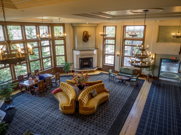 Interior del Banff Springs Hotel — Foto de Stock