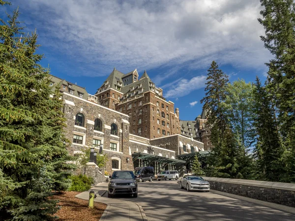 Banff Springs hotelli — kuvapankkivalokuva