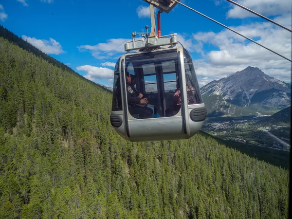 Banff Sulphur Mountain Gondola — Stock Photo, Image