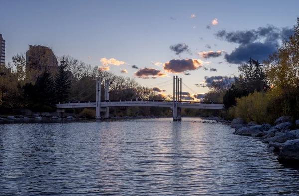 Αστικό πάρκο χώρος για την πόλη του Calgary — Φωτογραφία Αρχείου