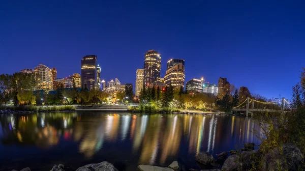 Panorama Calgary, Alberta — Stock fotografie