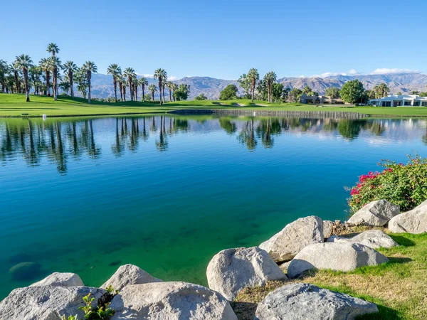 Campo de golf en Palm Desert California —  Fotos de Stock