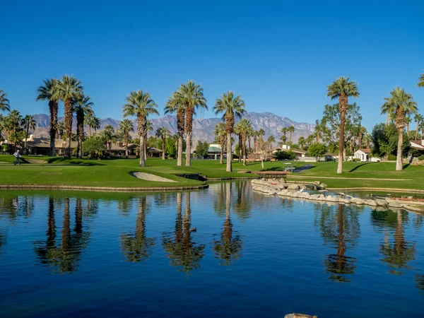 Golf course in Palm Desert California — Stock Photo, Image