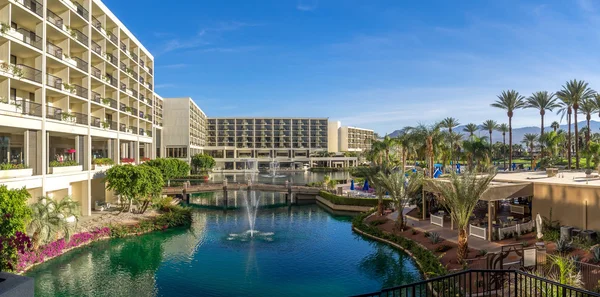 Poolerna på Jw Marriott Desert Springs — Stockfoto