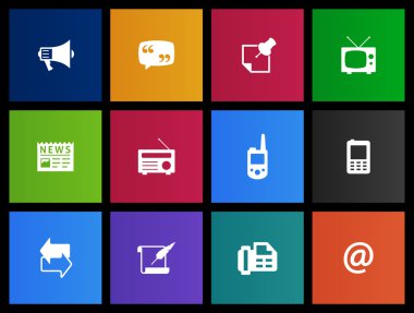 Metro Stil kümesi simgeleri