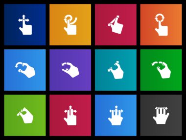 Metro Stil kümesi simgeleri