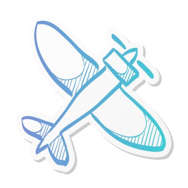 Etiket rengi ile Dünya Savaşı simgesi.