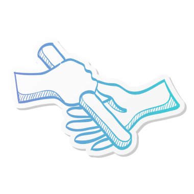 Yapıştırma renk biçiminde bayrak koşusu simgesi. Spor müsabakası Atletizm Şampiyonası