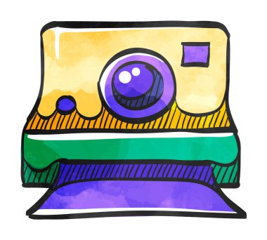 Suluboya biçim simgesi Anında Kamera