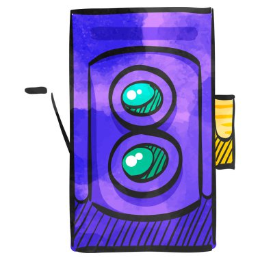 Suluboya biçim simgesi TLR kamera