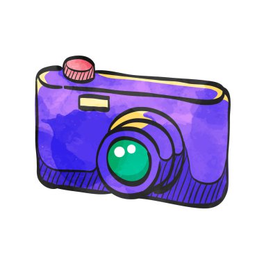 Suluboya tarzı simge kamerası