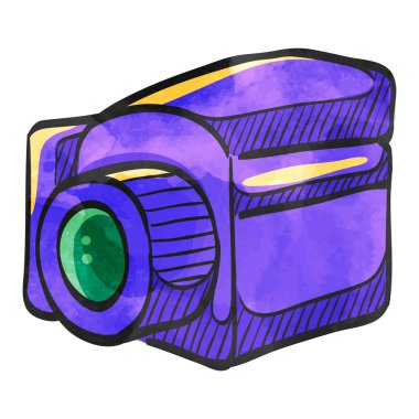 Suluboya tarzı simge kamerası