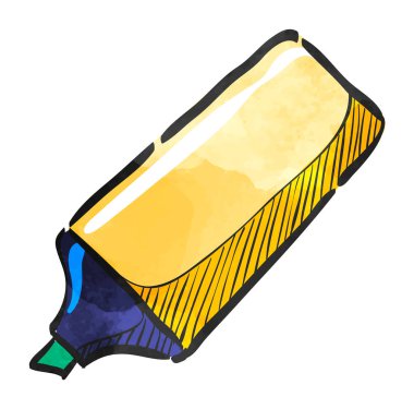 Suluboya biçim simgesi Yüksek kalem