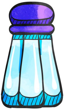 Suluboya tarzı biber kabı