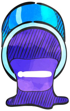 Suluboya tarzı simge boya dökme