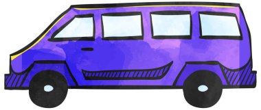 Suluboya Biçimli Van arabası