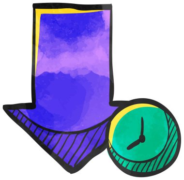 Suluboya biçim simgesi Oku indir