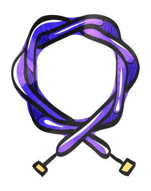 Suluboya biçimi simgesi Bisiklet kablosu