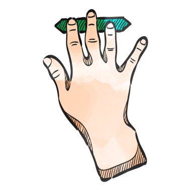 Suluboya biçim ikonu Hareketi