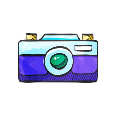 Suluboya tarzı simge kamerası