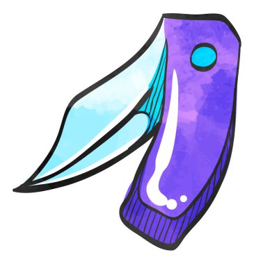 Suluboya Biçimli Bıçak