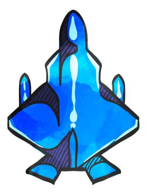 Suluboya ikon savaş jeti