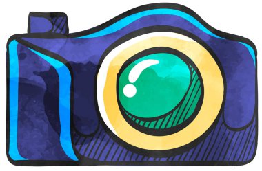 Suluboya tarzı simge kamerası