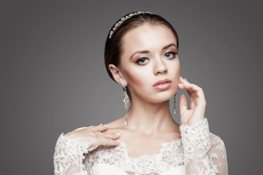 Bir düğün dekorasyon güzel bir kızdır