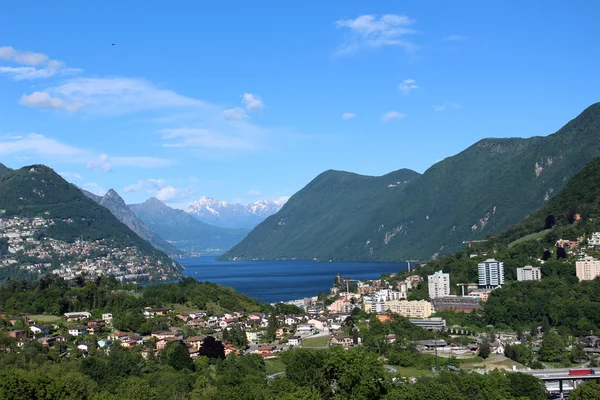 Montagnola (İsviçre) görünümü.