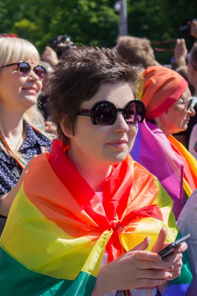 Katılımcı eşitlik Mart Kiev, Ukrayna, 12 Haziran 2016.