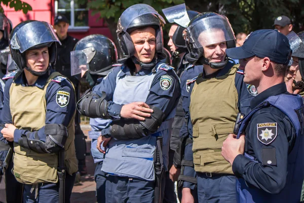 Polis eşitlik, Kiev, Ukrayna, 12 Haziran 2016 Mart..