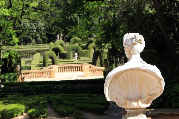 Park labirent görünümü