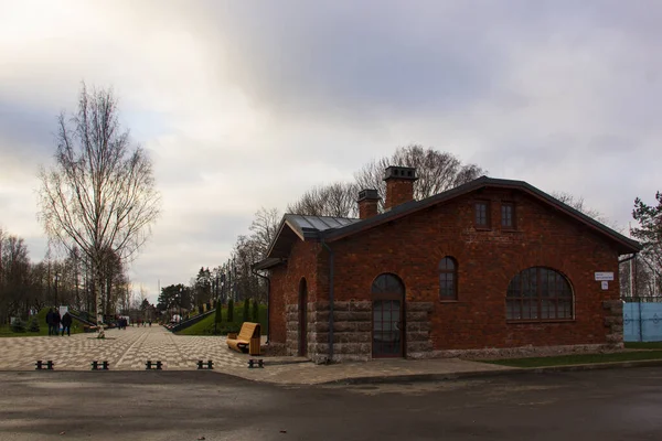 Museo Parque Histórico Dedicado Marina Isla Fortalezas Kronshtadt Rusia Noviembre — Foto de Stock