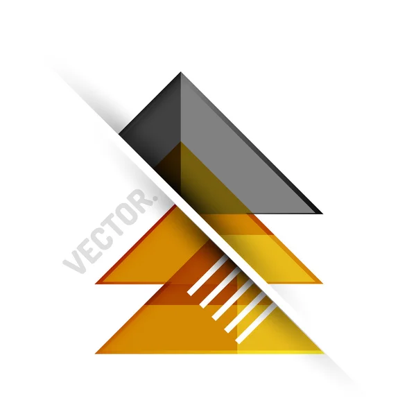 Minimale abstracte achtergrond — Stockvector