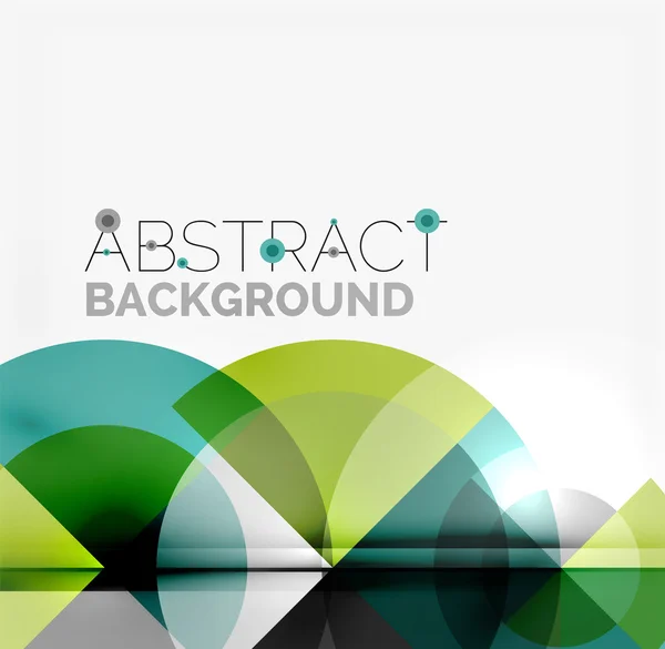 Geometrisch ontwerp abstracte achtergrond — Stockvector