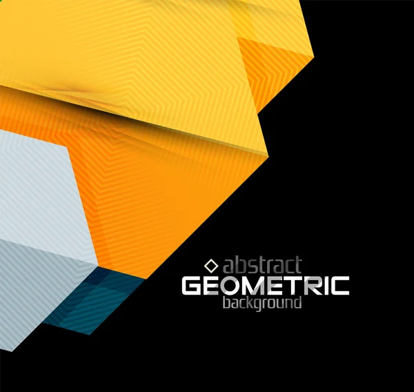 Vector kleur geometrische vormen — Stockvector