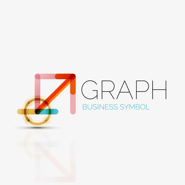 Abstract logo idea — Stock Vector