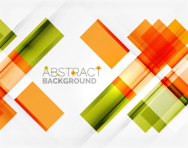 Düz parlak geometrik tasarım hatları