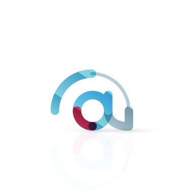 Vektör e-posta iş sembolü, ya da işaret logo. Doğrusal minimalist düz simgesi tasarım