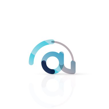 Vektör e-posta iş sembolü, ya da işaret logo. Doğrusal minimalist düz simgesi tasarım