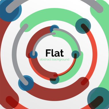 Arka plan soyut geometrik girdap ve circle hatları