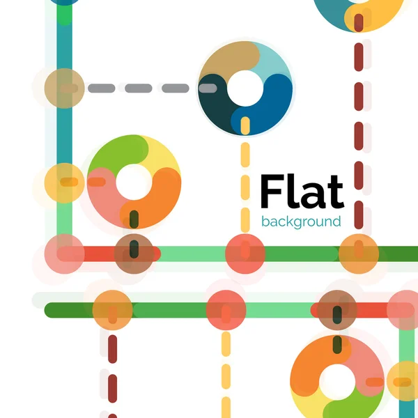 Abstrakter geometrischer Hintergrund — Stockvektor