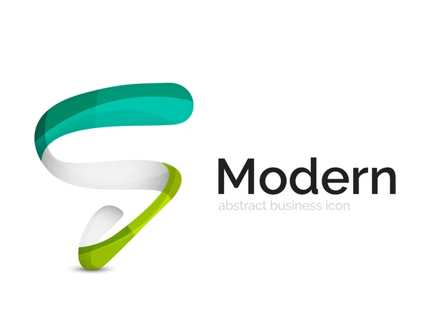Modernes Vektor Ribbon Logo — Stockvektor