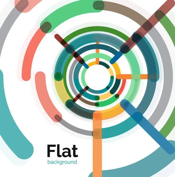 Abstrakter geometrischer Hintergrund — Stockvektor