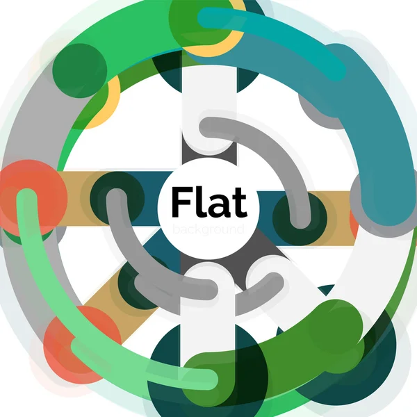 Abstrakter geometrischer Hintergrund — Stockvektor