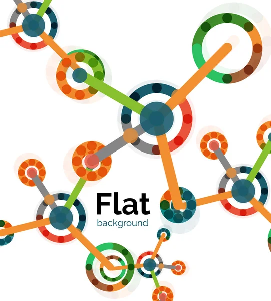 Sfondo geometrico astratto — Vettoriale Stock