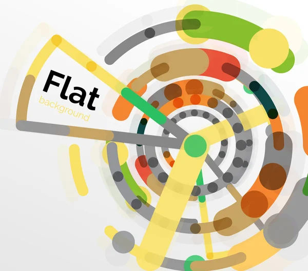 Abstrakter geometrischer Hintergrund — Stockvektor