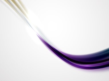 Modern eğri çizgiler şablonu