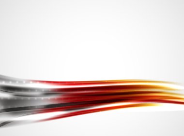 Parlak metalik dalga perde. Arka plan